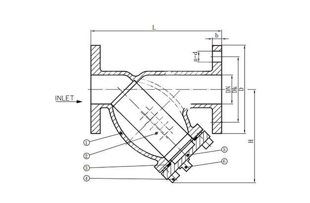 ANSI Y-Strainer